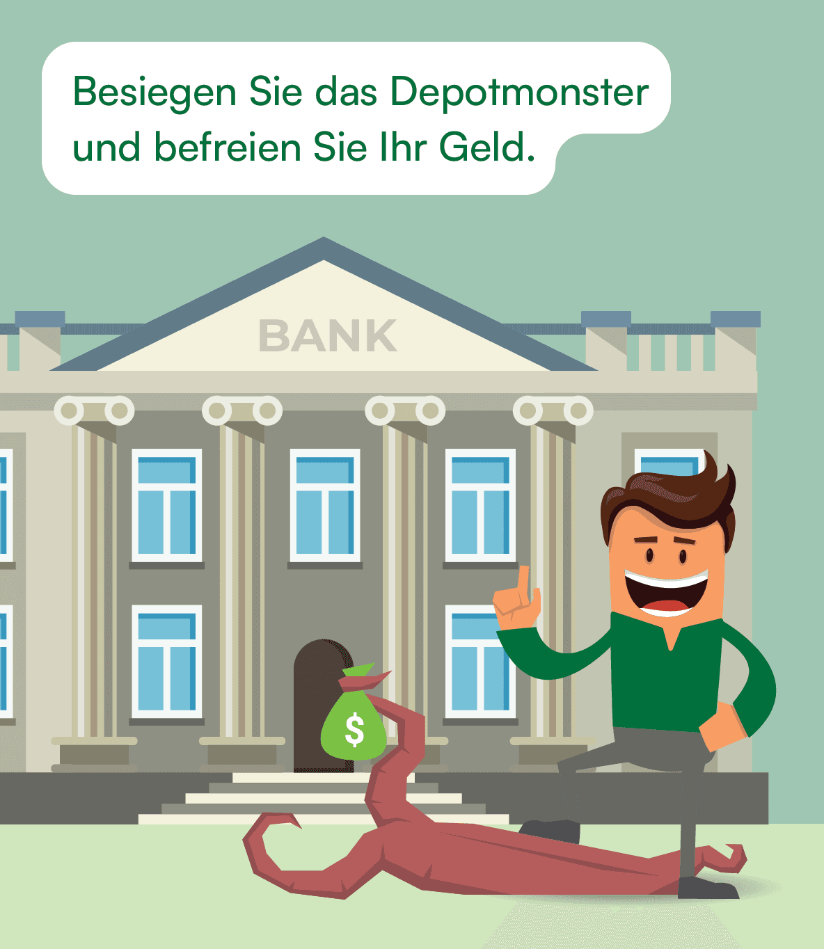 Mietzinsdepot durch Versicherung freischalten